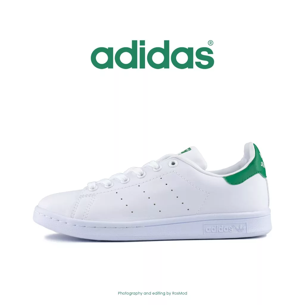 کتانی آدیداس استن اسمیت سفید سبز - Adidas Stan Smith White Cloud Green
