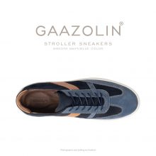 کتانی استرولر گازولین سرمه ای آبی مات - GAAZOLIN Stroller Sneakers Smooth Navy/Blue