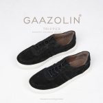 کتانی تریپر گازولین مشکی – GAAZOLIN Tripper Sneakers Smooth Shadow Suede