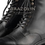 بوت اسکندر گازولین مشکی مات – GAAZOLIN Alexander Boots Smooth Mono Black