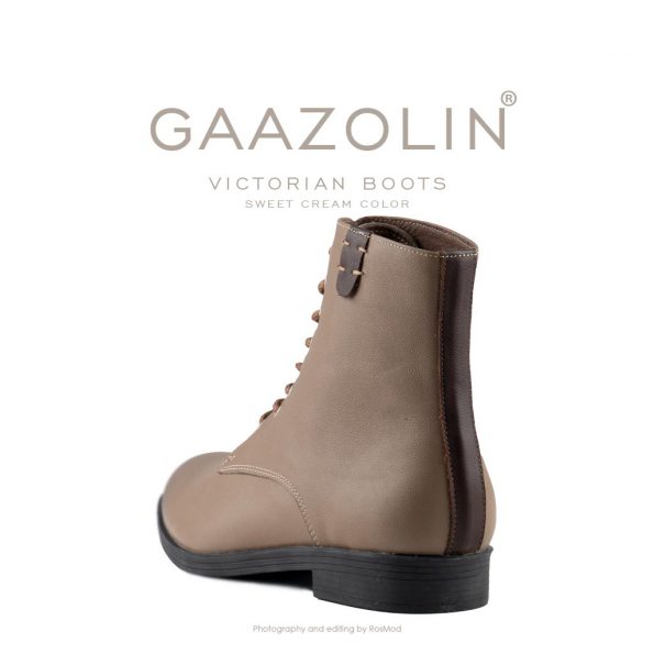 بوت ویکتورین گازولین کرم - GAAZOLIN Victorian Boots Sweet Cream
