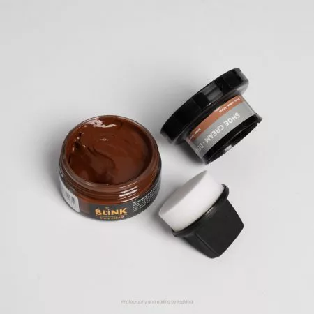 واکس کرمی قهوه‌ای بلینک - Blink Shoe Cream Brown