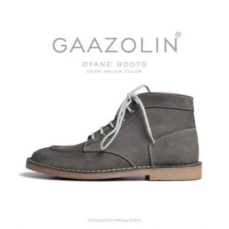 بوت ژیان گازولین دودی تیره - GAAZOLIN Dyane Boots Dark Major