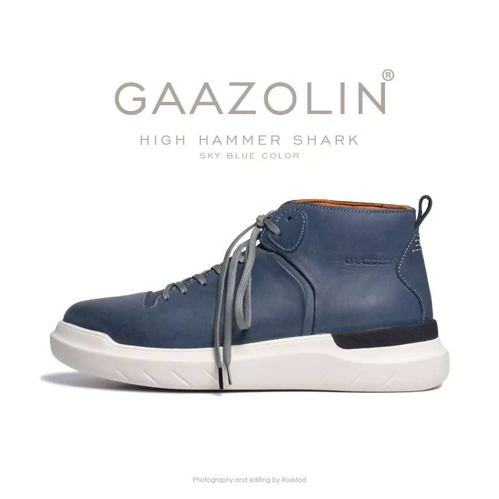 کتانی هامر شارک گازولین آبی - GAAZOLIN High Hammer Shark Sky Blue