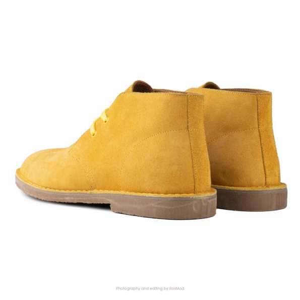 کفش صحرایی سافاری گازولین زرد جیر - GAAZOLIN Safari Veldskoen Shoes Yellow Tower
