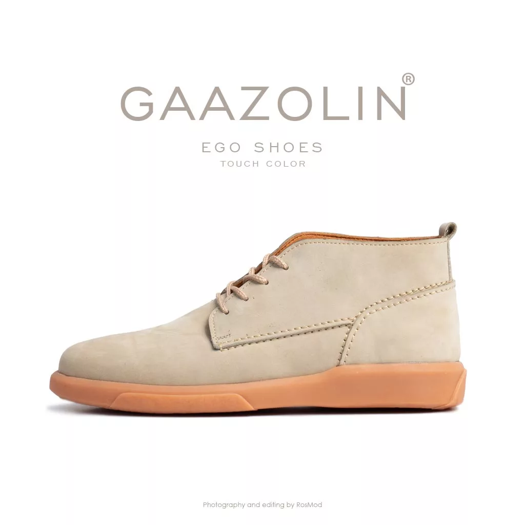 کفش ایگو گازولین خاکی - GAAZOLIN EGO Shoes Touch