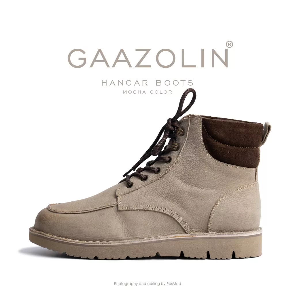 بوت هانگر گازولین موکا - GAAZOLIN Hangar Boots Mocha