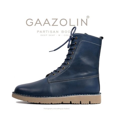 بوت پارتیزان گازولین سرمه‌ای شِبرو - GAAZOLIN Partisan Boots Deep Seat W