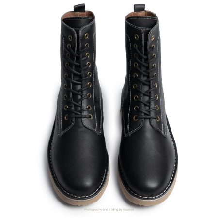 بوت پارتیزان گازولین مشکی شِبرو - GAAZOLIN Partisan Boots Night Ranger W