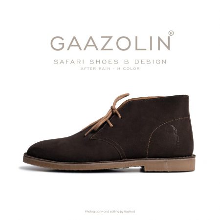 کفش صحرایی سافاری گازولین گلی هورس - GAAZOLIN Safari Veldskoen Shoes B Design After Rain H