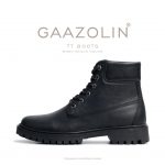 بوت تی‌تی گازولین مشکی یکدست – GAAZOLIN TT Boots Mono Black