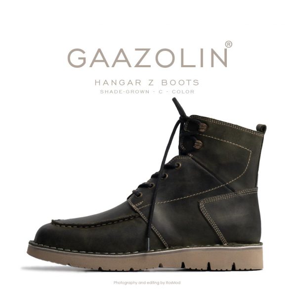 بوت هانگر زد گازولین یشمی – GAAZOLIN Hangar Z Boots Shade-Grown C