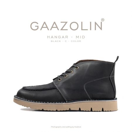 مینی هانگر گازولین مشکی - GAAZOLIN Hangar-MID Shoes Black C