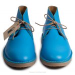 کفش صحرایی سافاری گازولین آبی زلال شِبرو – GAAZOLIN Safari Veldskoen B Design Clear Blue W