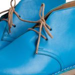 کفش صحرایی سافاری گازولین آبی زلال شِبرو – GAAZOLIN Safari Veldskoen B Design Clear Blue W