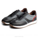 کتانی کربن گازولین مشکی طوسی – GAAZOLIN Carbon Sneakers Black Grey