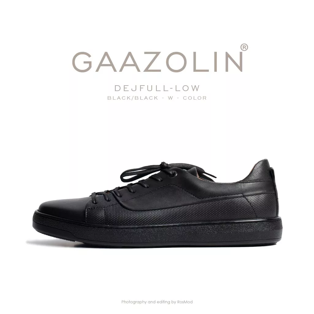 کتانی کوتاه دژفول گازولین مشکی - GAAZOLIN Dejfull-Low Mono Black W