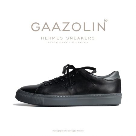 کتانی روزمره هرمس گازولین مشکی - GAAZOLIN Hermes Black Grey W
