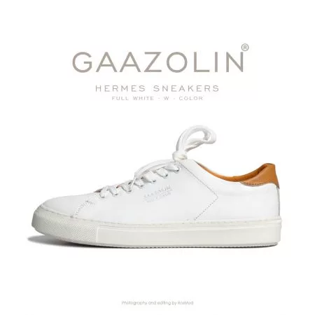 کتانی روزمره هرمس گازولین سفید - GAAZOLIN Hermes Full White W