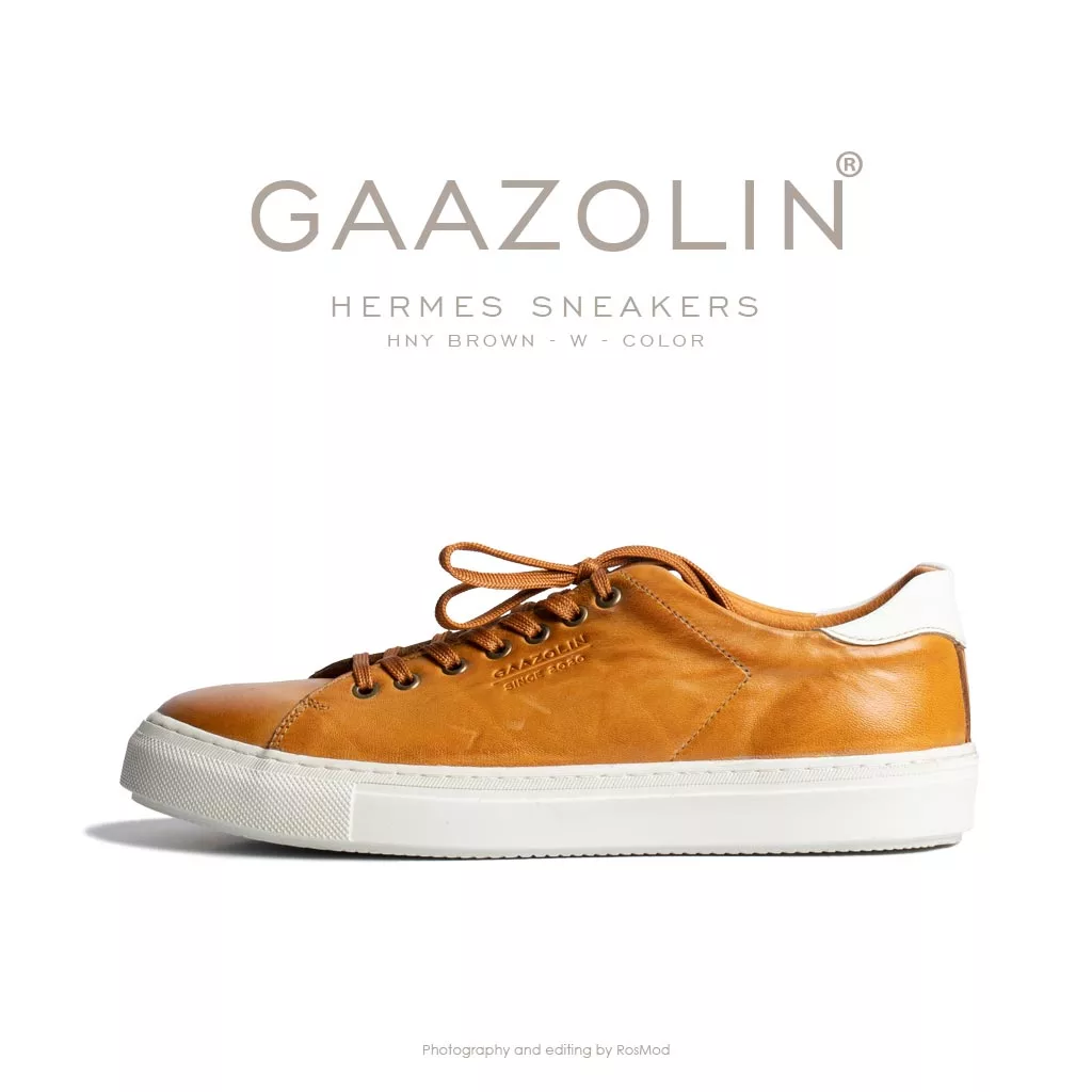 کتانی روزمره هرمس گازولین عسلی - GAAZOLIN Hermes Hny Brown W