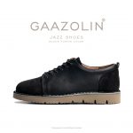 کفش روزمره جز گازولین مشکی ترکیبی - GAAZOLIN JAZZ Shoes Black Fusion