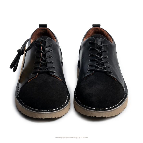 کفش روزمره جز گازولین مشکی ترکیبی – GAAZOLIN JAZZ Shoes Black Fusion