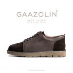 کفش روزمره جز گازولین گردویی ترکیبی – GAAZOLIN JAZZ Shoes Brown Fusion