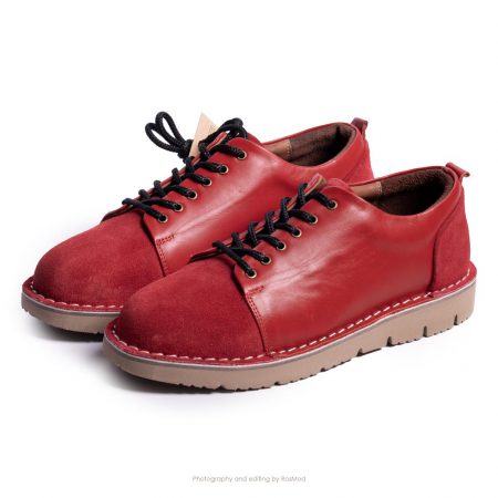 کفش روزمره جز گازولین قرمز ترکیبی - GAAZOLIN JAZZ Shoes Cherry Fusion