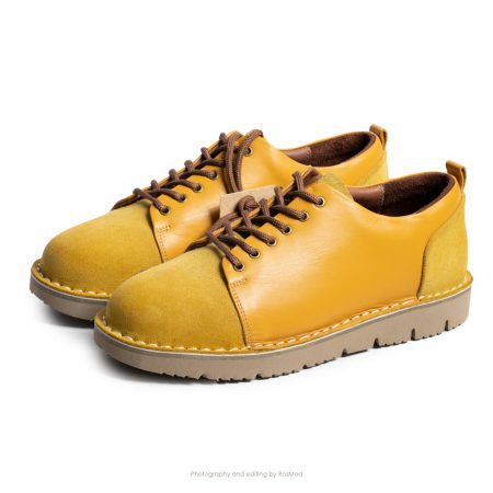 کفش روزمره جز گازولین زرد ترکیبی - GAAZOLIN JAZZ Shoes Yellow Fusion