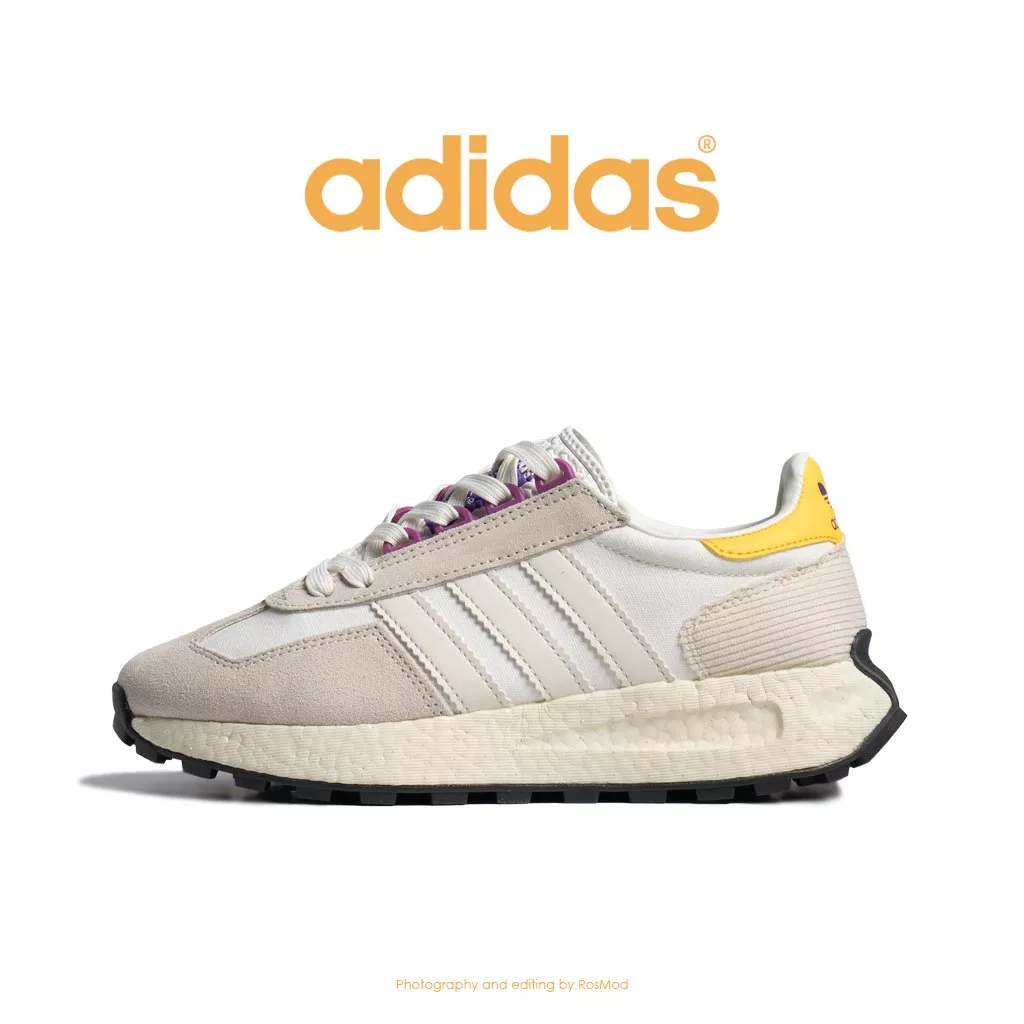 کتانی آدیداس رتروپی کرم - Adidas Retropy E5 Wonder White Off White