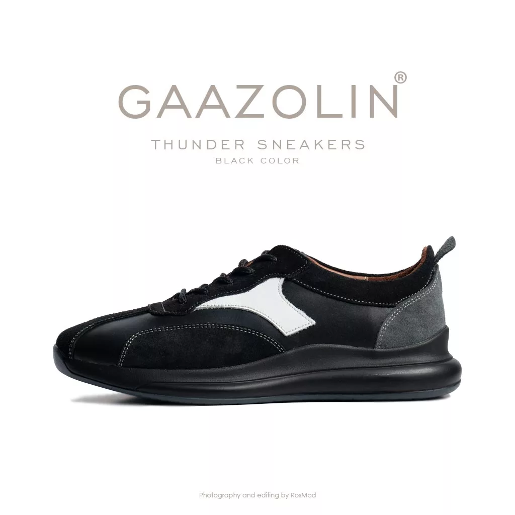 کتانی تاندر گازولین مشکی - GAAZOLIN Thunder Sneakers Black