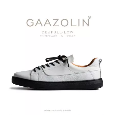 کتانی کوتاه دژفول گازولین سفید - GAAZOLIN Dejfull-Low White Black W