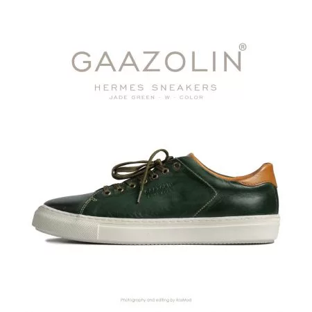 کتانی روزمره هرمس گازولین یشمی - GAAZOLIN Hermes Jade Green W