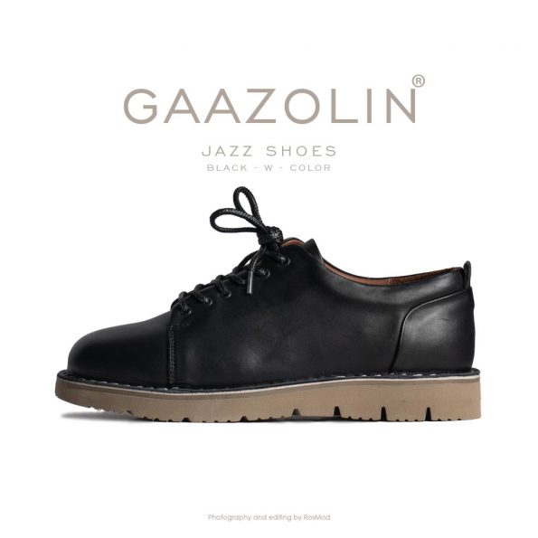 کفش روزمره جز گازولین مشکی شبرو – GAAZOLIN JAZZ Shoes Black W