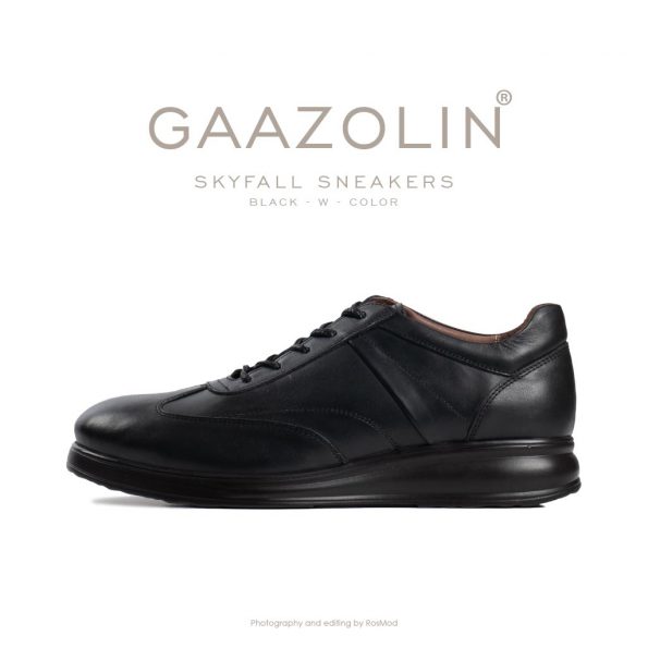 کتانی اسکای‌فال گازولین مشکی شبرو – GAAZOLIN Skyfall Sneakers Black W