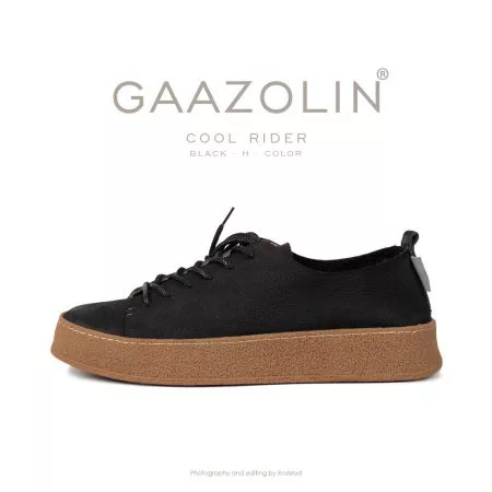 کتانی روزمره کول رایدر گازولین مشکی - GAAZOLIN Cool Rider Sneakers Black H