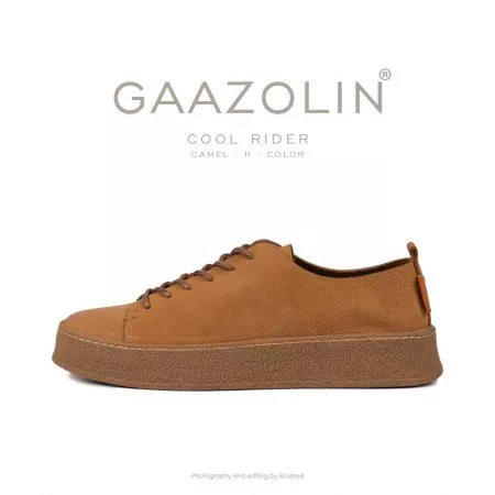 کتانی روزمره کول رایدر گازولین شتری - GAAZOLIN Cool Rider Sneakers Camel H