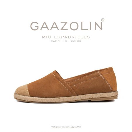 اسپادریل میو گازولین شتری - GAAZOLIN MIU Espadrilles Camel S Color