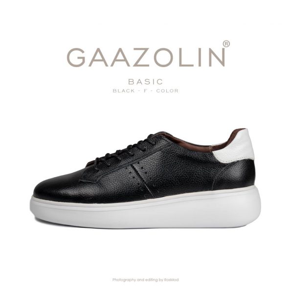 کتانی بیسیک گازولین مشکی - GAAZOLIN Basic Sneakers Black F Color