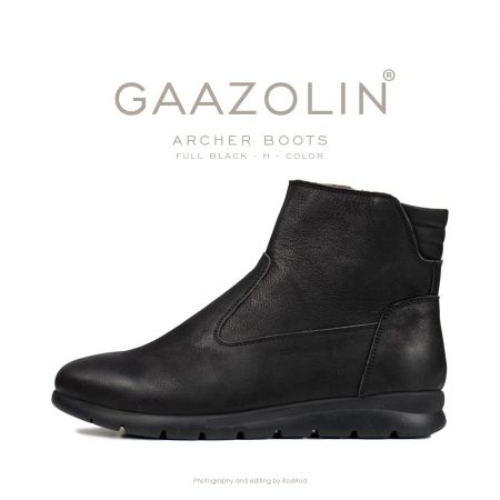 بوت آرچر گازولین تمام مشکی هورس - GAAZOLIN Archer Boots Full Black H
