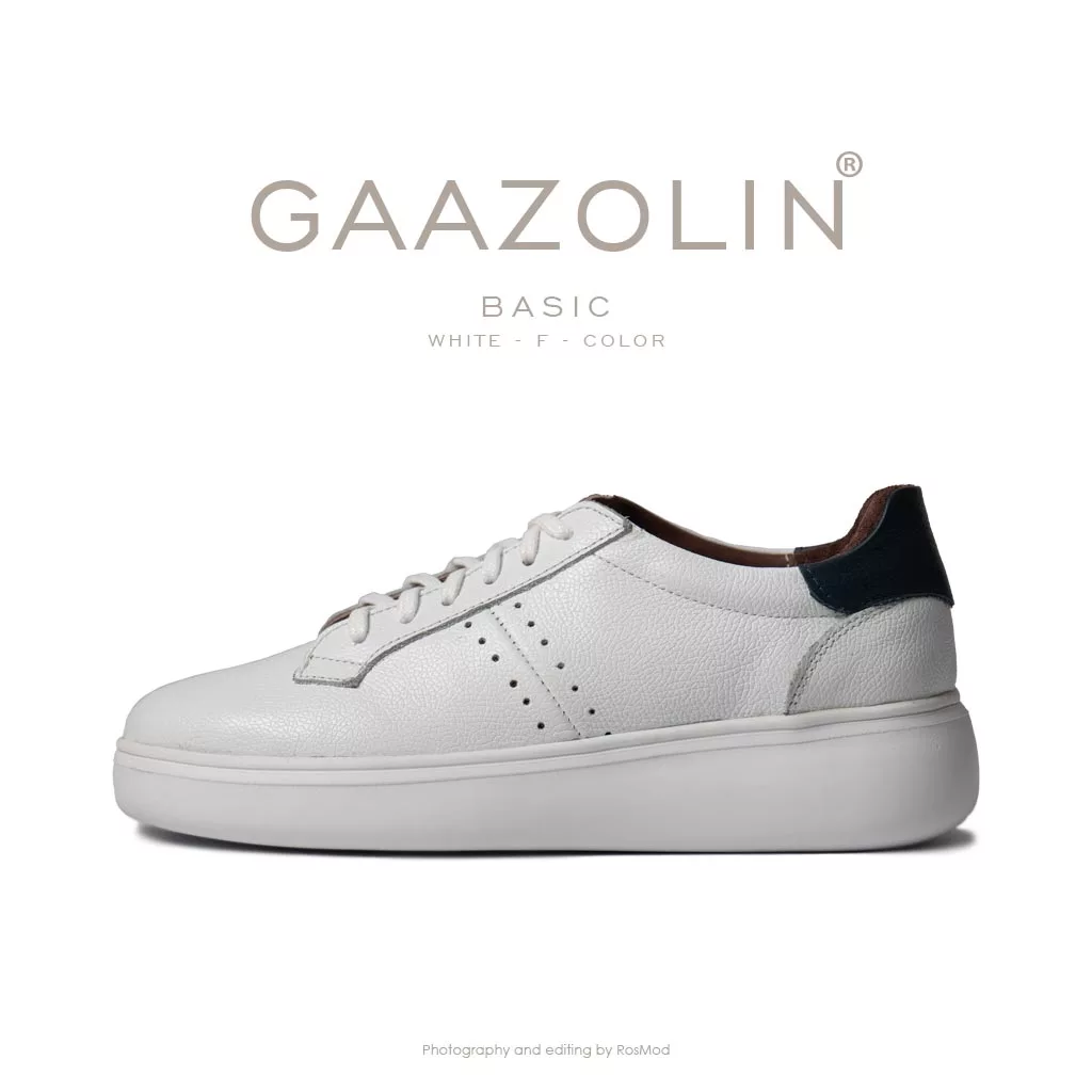 کتانی بیسیک گازولین سفید - GAAZOLIN Basic Sneakers White F Color
