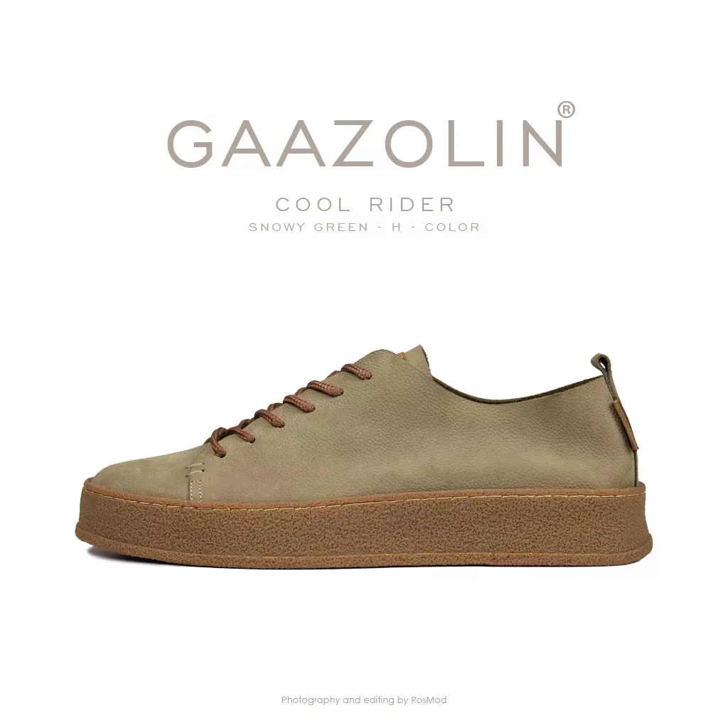 کتانی روزمره کول رایدر گازولین سبز برفی - GAAZOLIN Cool Rider Sneakers Snowy Green H