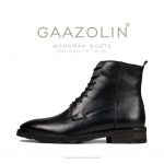 بوت وودمن گازولین تمام مشکی – GAAZOLIN Woodman Boots Full Black