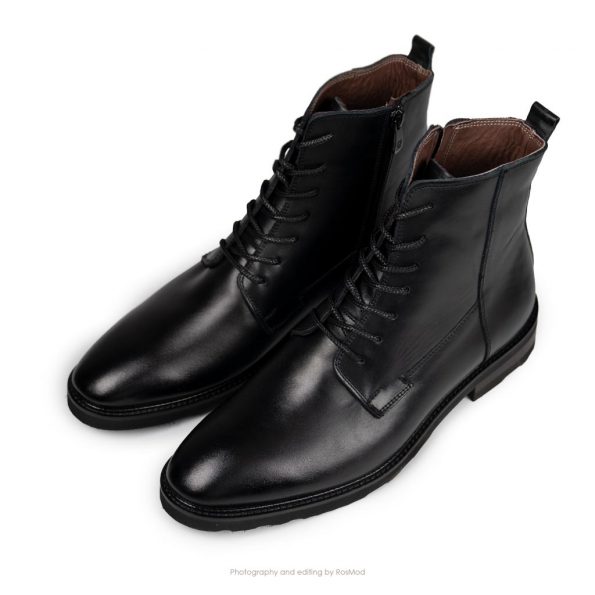 بوت وودمن گازولین تمام مشکی - GAAZOLIN Woodman Boots Full Black