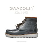 بوت گاراژ گازولین طوسی شبرو – GAAZOLIN Garage Boots Smooth Grey W