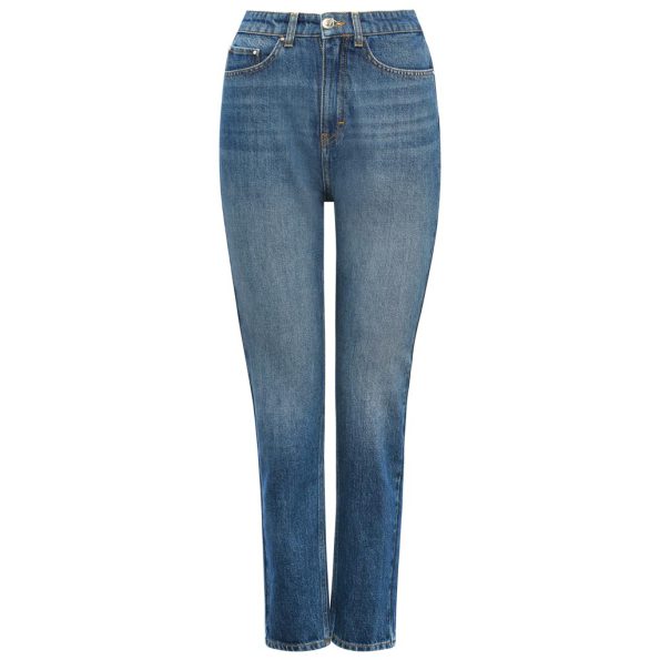 شلوار جین زنانه مام استایل آبی ساندر استودیو - Sonder Studio Mid Wash Maia Mom Jeans