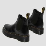 بوت دکتر مارتینز 2976 چلسی کوئاد اسموت مشکی – Dr Martens 2976 Smooth Leather Platform Chelsea Boots