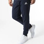 ست گرمکن آدیداس مردانه سرمه ای – Adidas Aeroready Essentials 3-Stripes Track Suit