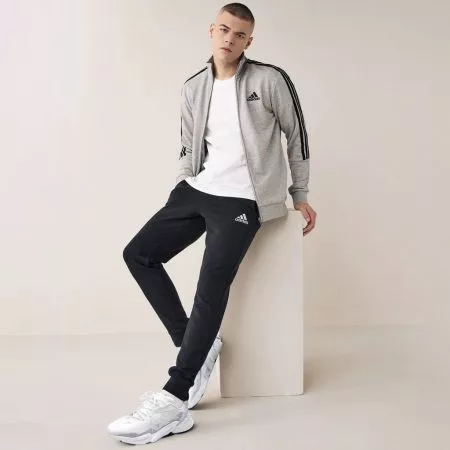 Adidas-Aeroready-Essentials-3-Stripes-Track-Suit-Medium-Grey-Heather-Black-