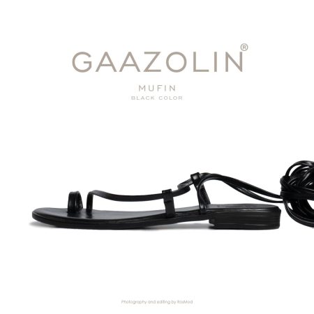 صندل مافین گازولین مشکی - GAAZOLIN Mufin Sandals Black